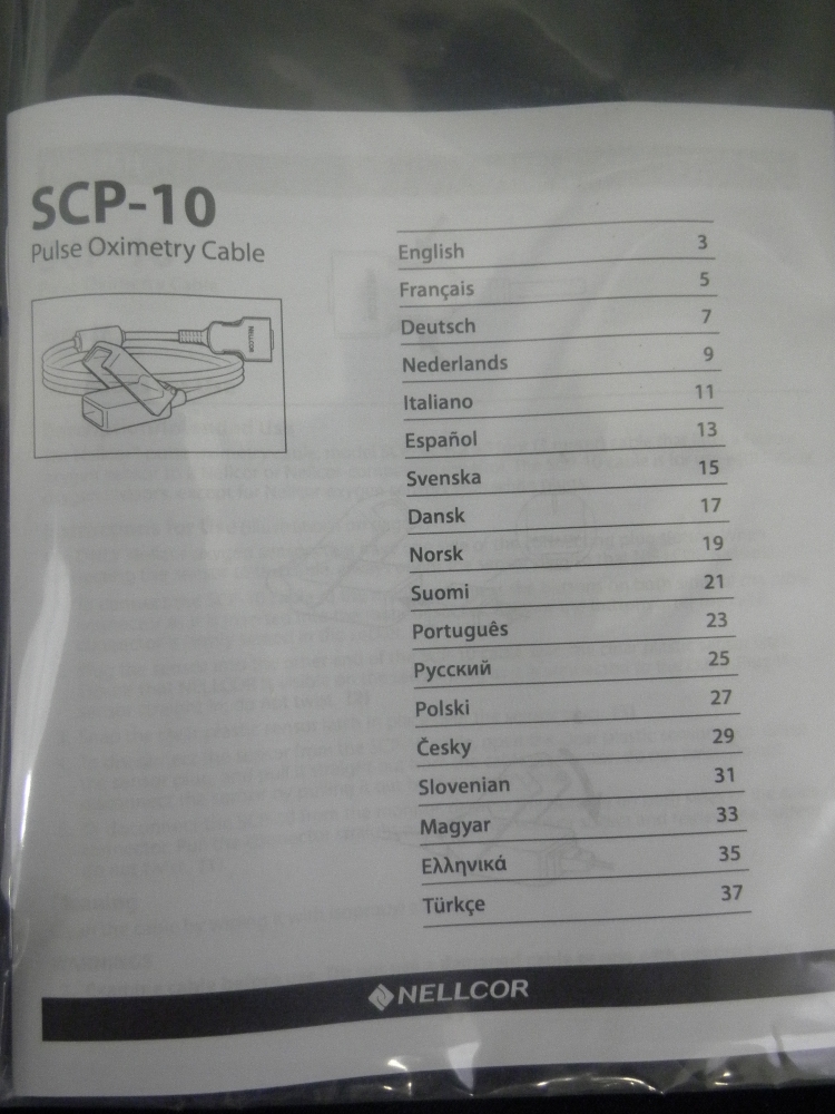 Nellcor SCP-10