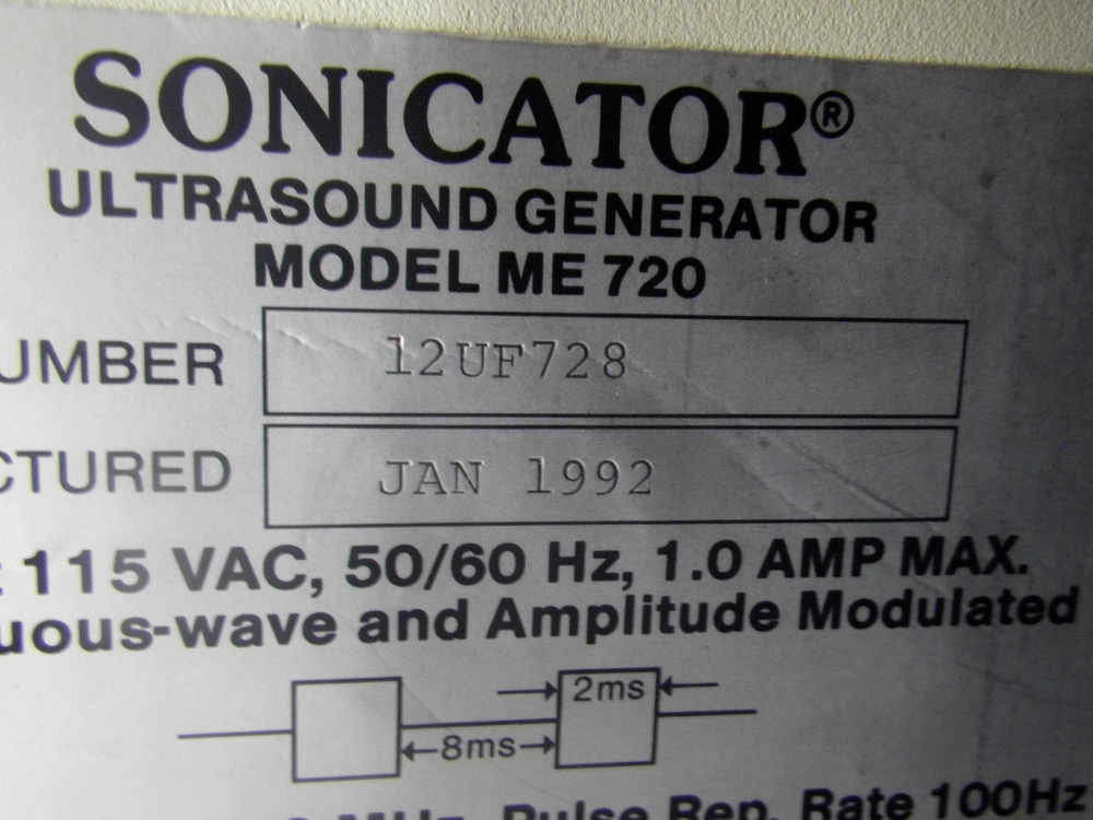 Mettler Electronics Sonicator ME 720